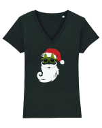 party mos Tricou mânecă scurtă guler V Damă Evoker