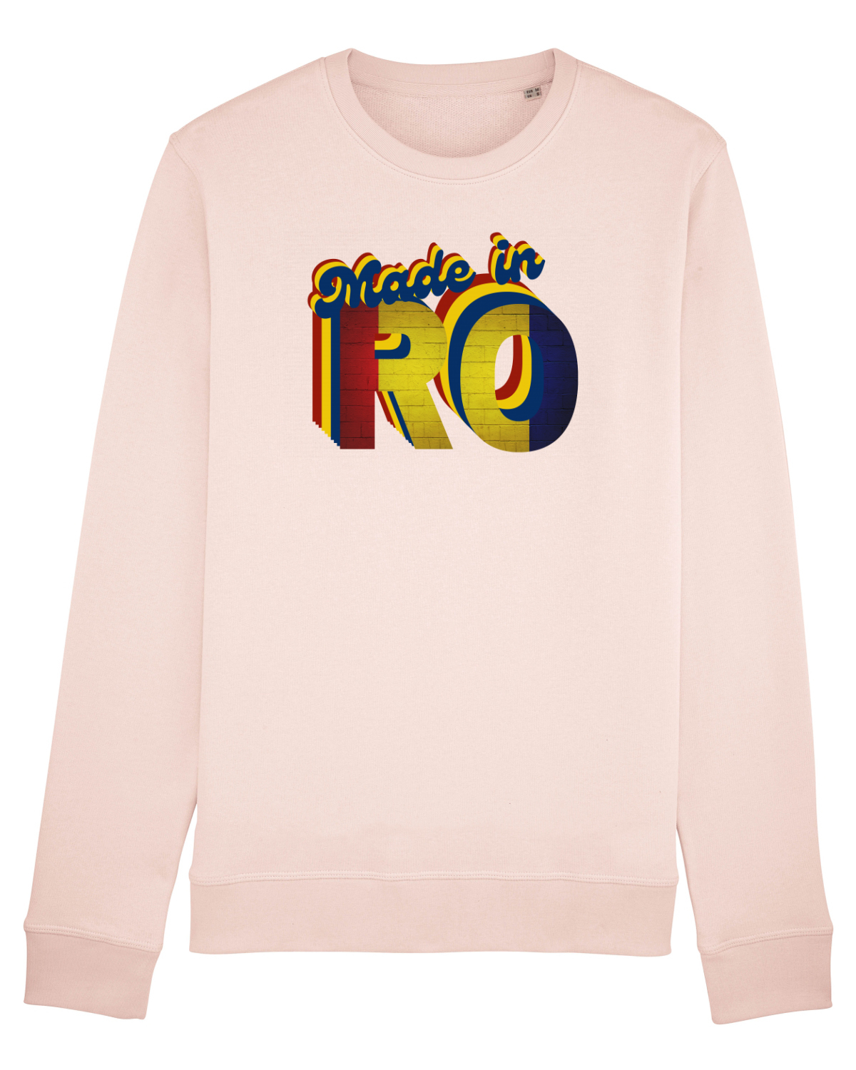 Bluză mânecă lungă Unisex Rise Candy Pink