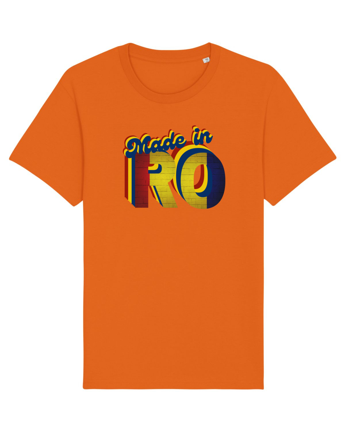 Tricou mânecă scurtă Unisex Rocker Bright Orange