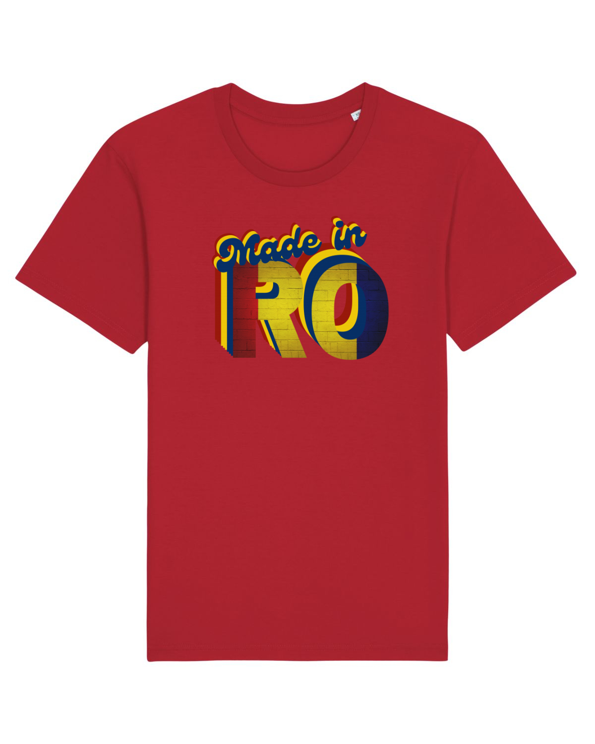 Tricou mânecă scurtă Unisex Rocker Red