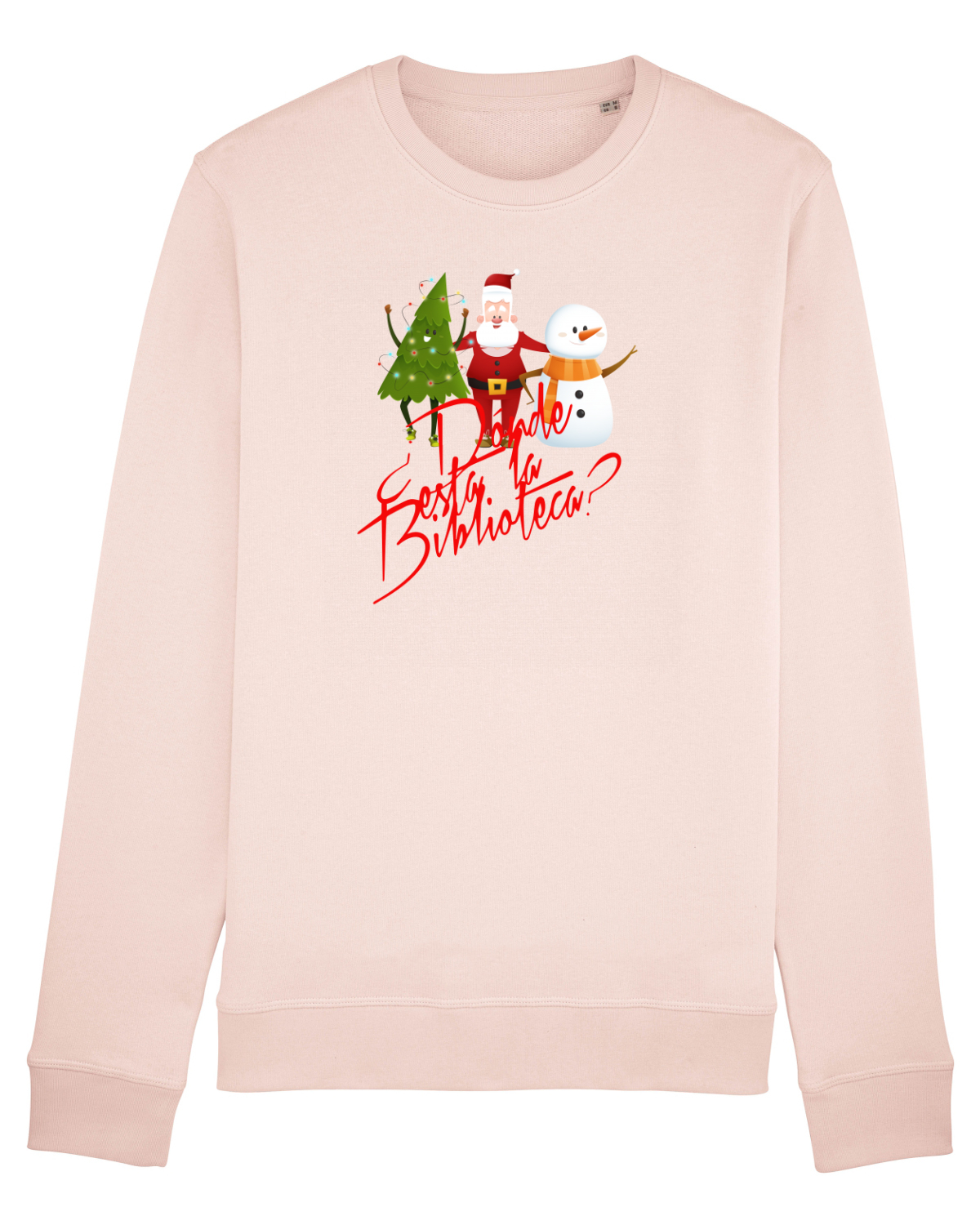 Bluză mânecă lungă Unisex Rise Candy Pink