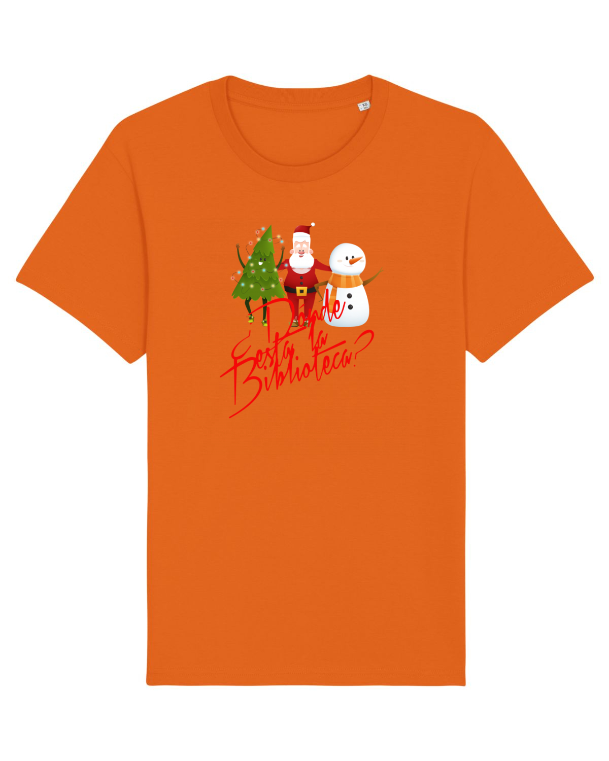 Tricou mânecă scurtă Unisex Rocker Bright Orange