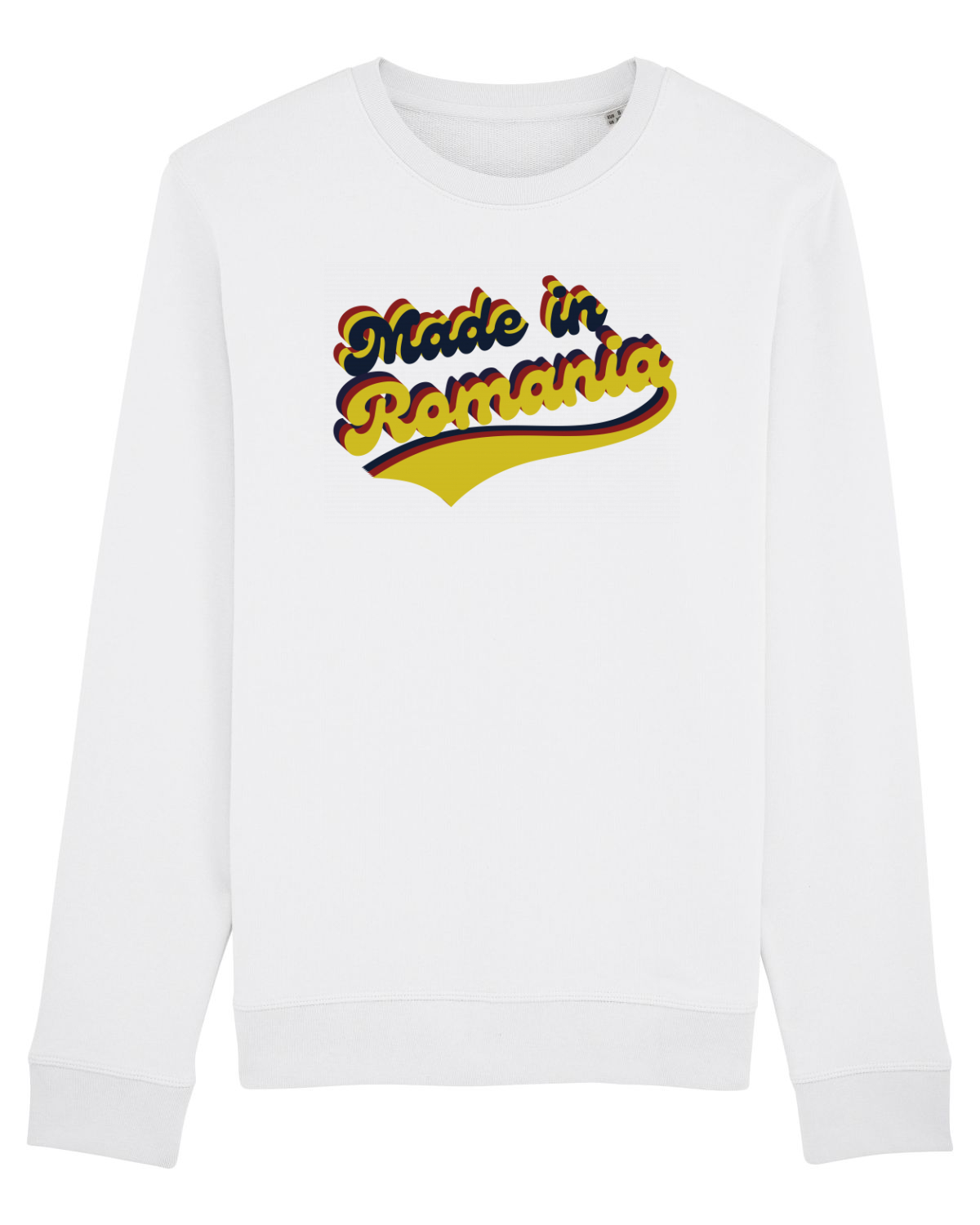 Bluză mânecă lungă Unisex Rise White