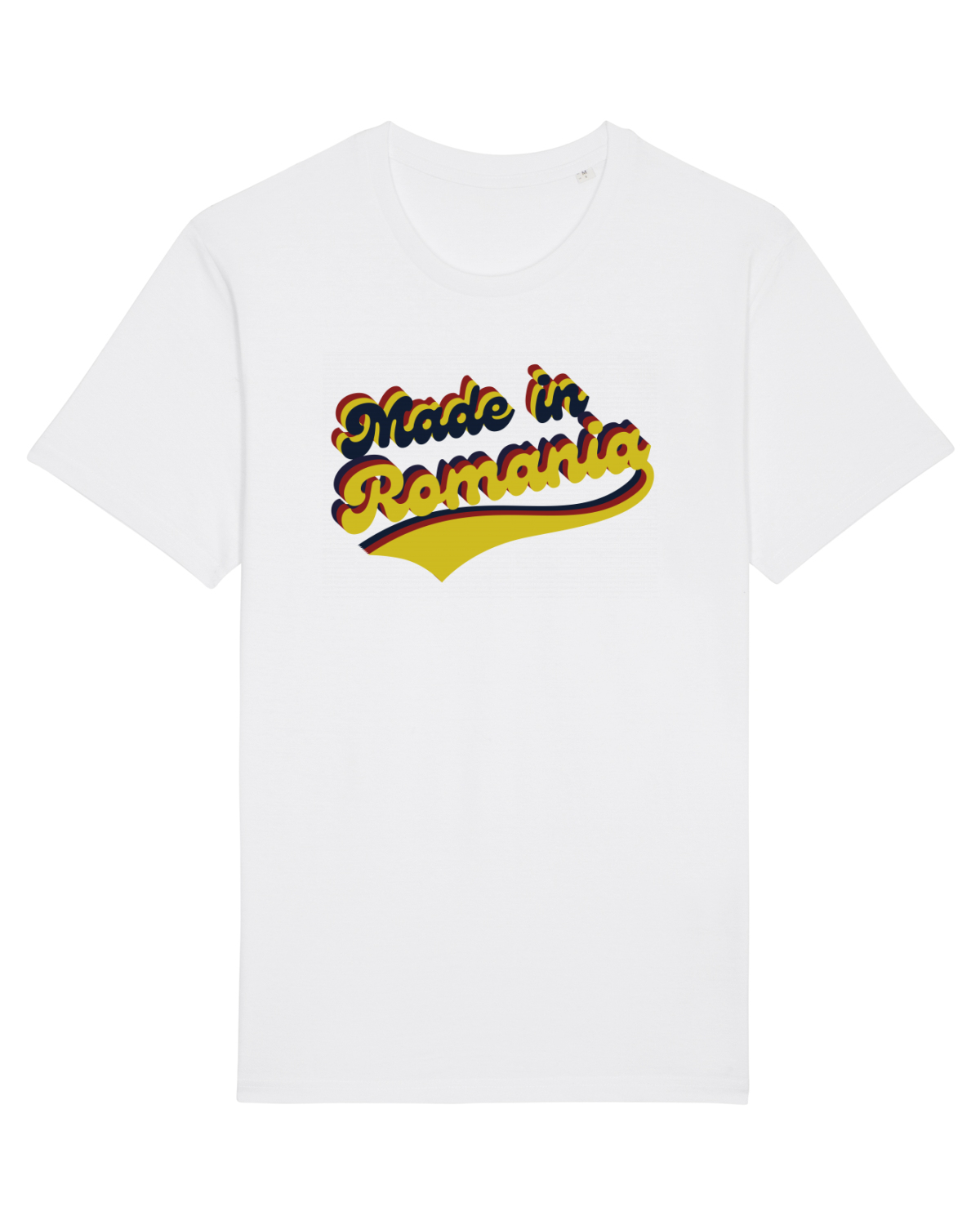 Tricou mânecă scurtă Unisex Rocker White