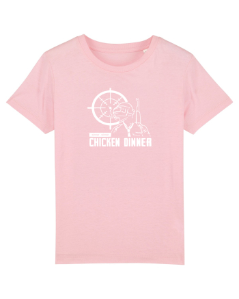 White dinner Cotton Pink