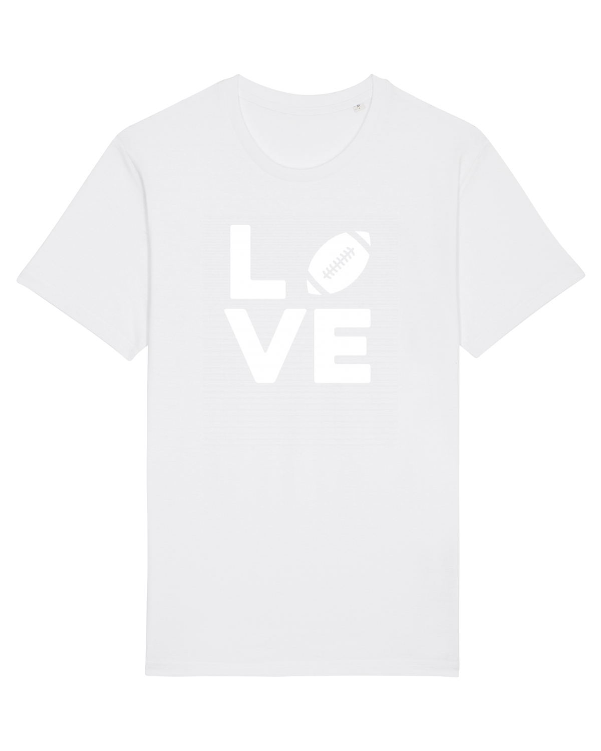 Tricou mânecă scurtă Unisex Rocker White
