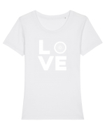 BICICLETA Tricou mânecă scurtă guler larg fitted Damă Expresser