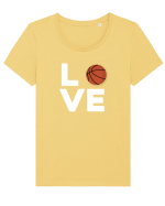 BASKETBALL Tricou mânecă scurtă guler larg fitted Damă Expresser