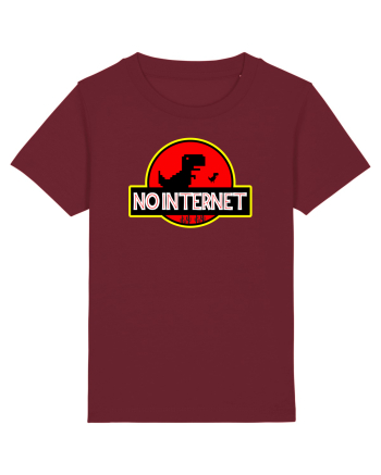 Fără net Burgundy