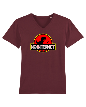 Fără net Burgundy