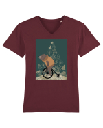 Driving Home for Christmas Tricou mânecă scurtă guler V Bărbat Presenter