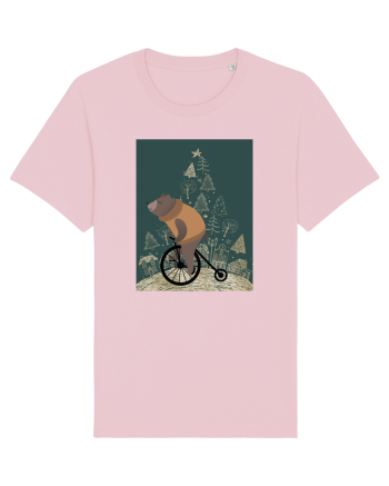 Driving Home for Christmas Cotton Pink