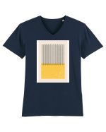 Hairbrush Tricou mânecă scurtă guler V Bărbat Presenter