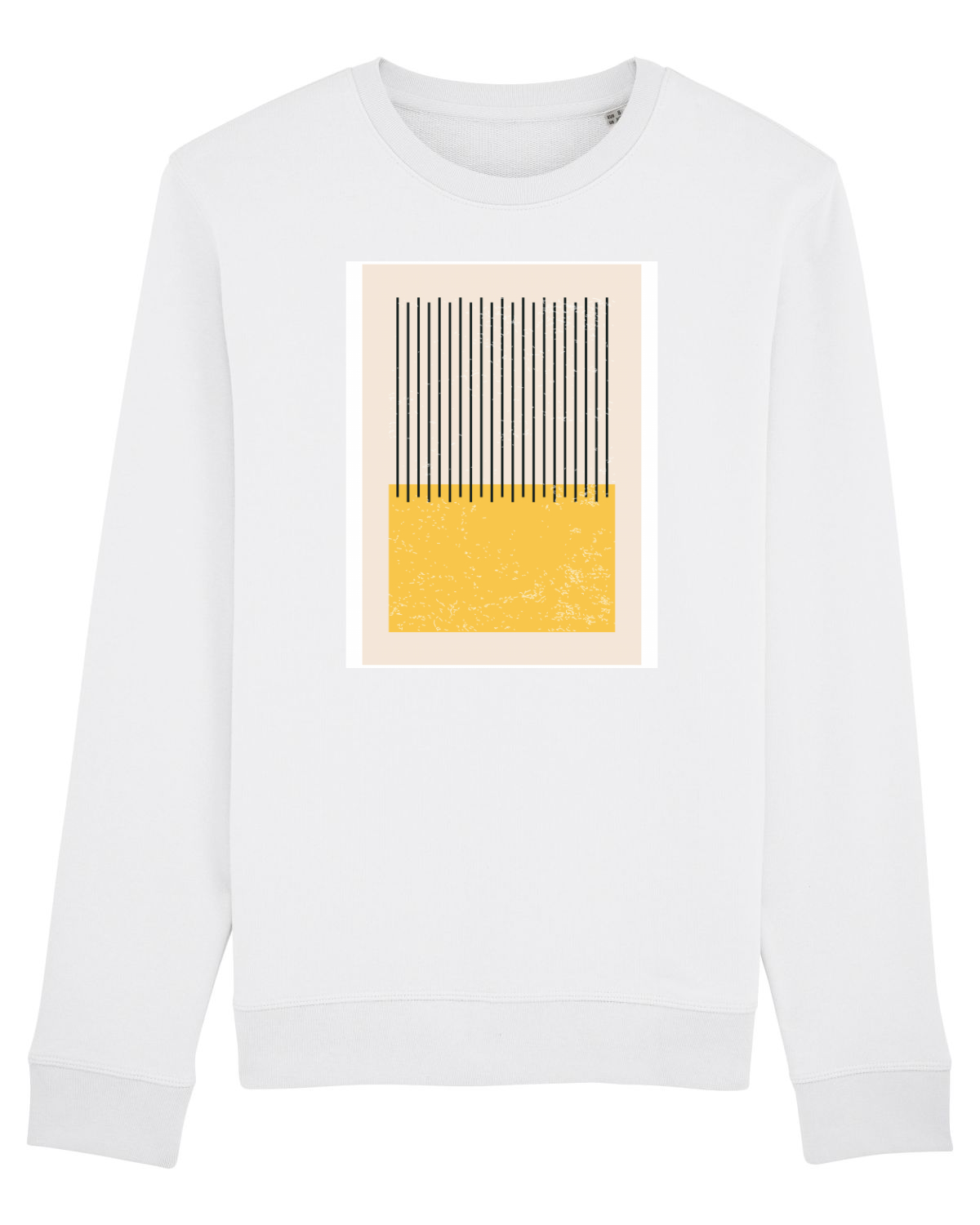 Bluză mânecă lungă Unisex Rise White