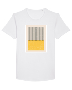 Hairbrush Tricou mânecă scurtă guler larg Bărbat Skater
