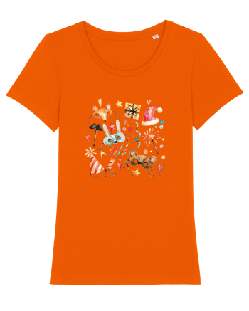 Christmas Festival Bright Orange
