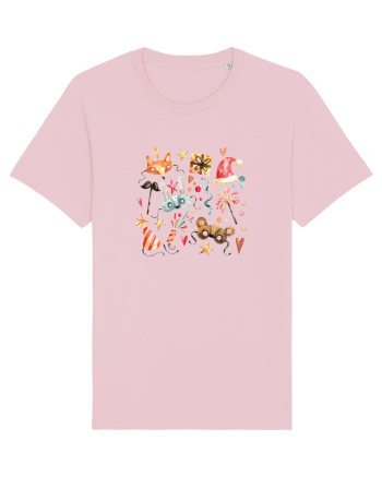 Christmas Festival Cotton Pink