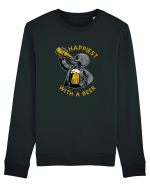 Happiest With A Beer Bluză mânecă lungă Unisex Rise