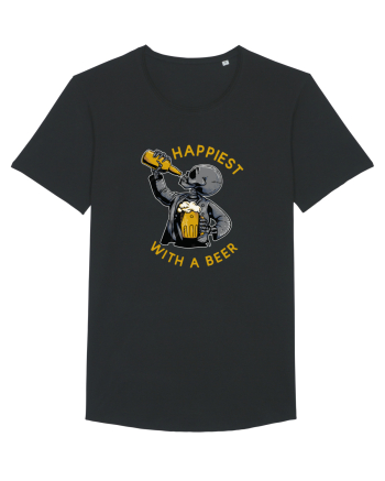 Happiest With A Beer Black