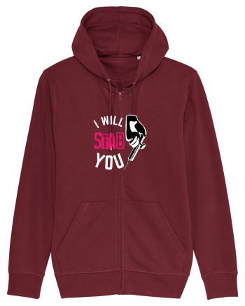 I Will Stab You Burgundy