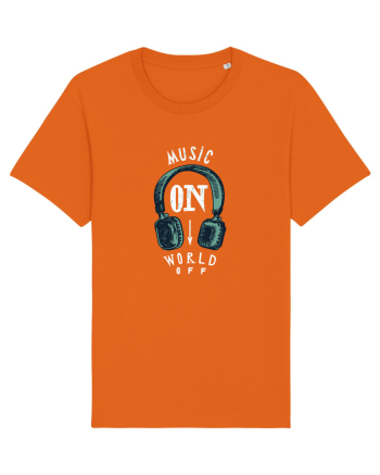 Music On, World Off Bright Orange