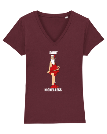 Saint Nickel-Less Burgundy