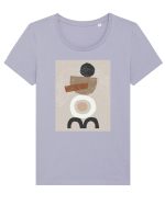 Sushi Tricou mânecă scurtă guler larg fitted Damă Expresser