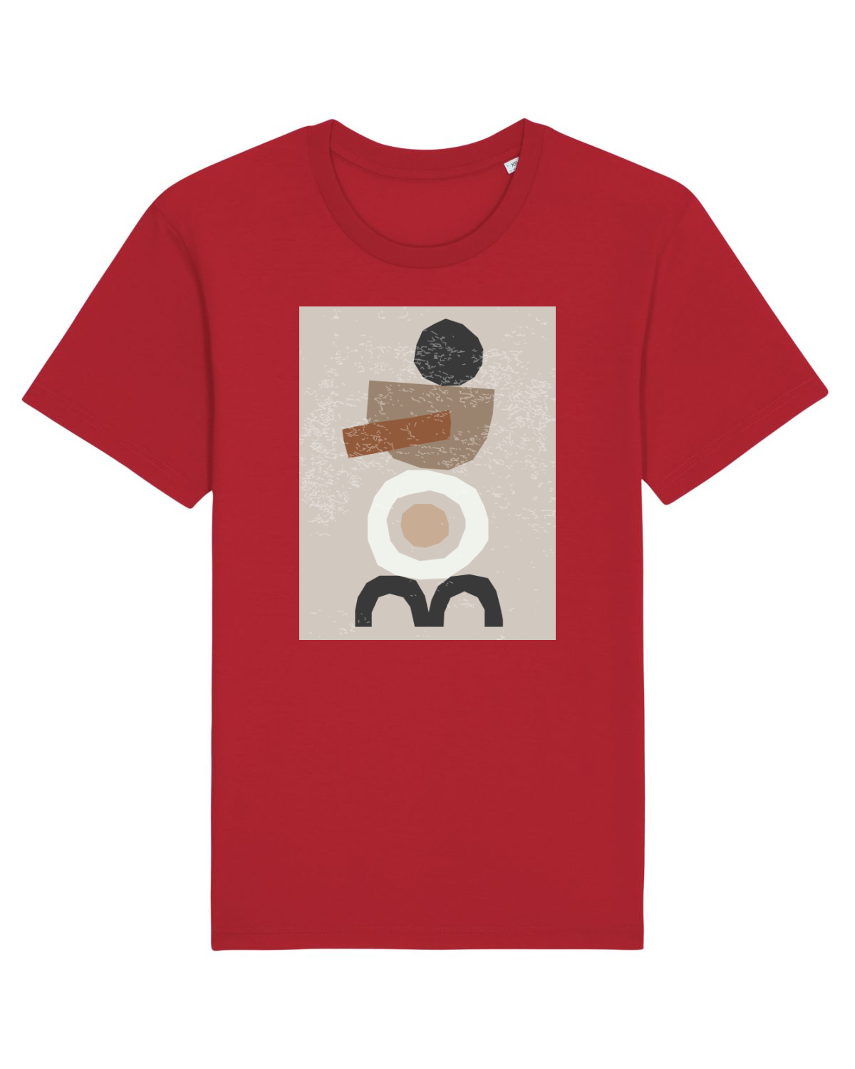 Tricou mânecă scurtă Unisex Rocker Red