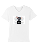 Wanted Tricou mânecă scurtă guler V Bărbat Presenter
