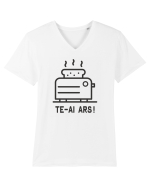 TE-AI ARS ! Tricou mânecă scurtă guler V Bărbat Presenter