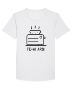 TE-AI ARS ! Tricou mânecă scurtă guler larg Bărbat Skater