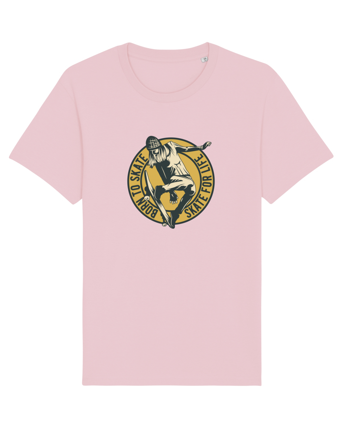 Tricou mânecă scurtă Unisex Rocker Cotton Pink