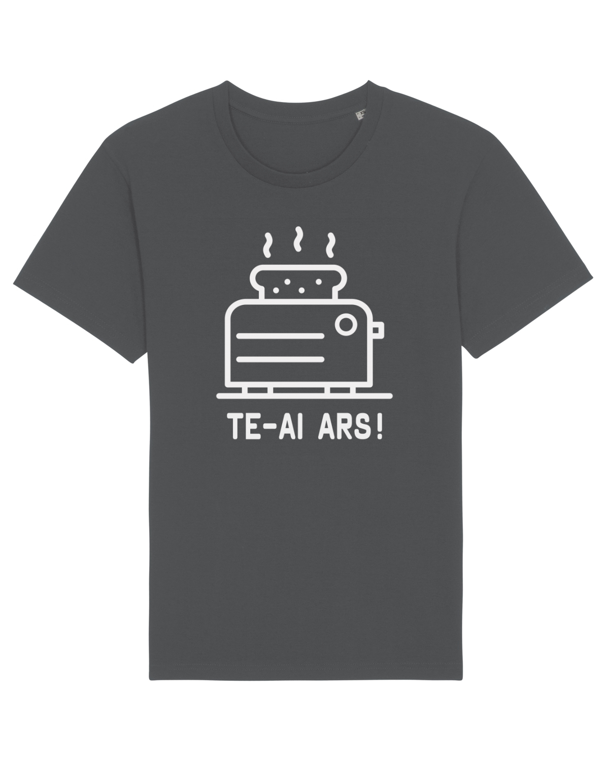 Tricou mânecă scurtă Unisex Rocker Anthracite