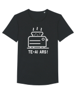 TE-AI ARS ! Tricou mânecă scurtă guler larg Bărbat Skater