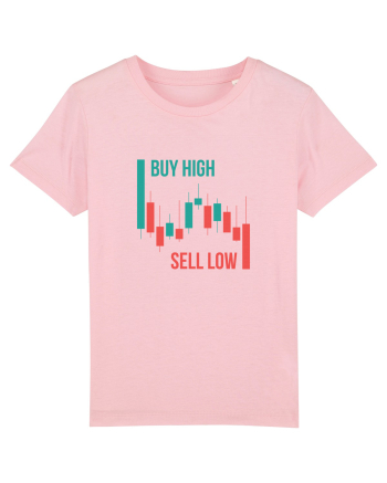 Buy High Sell Low (candele) Cotton Pink