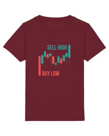 Buy Low Sell High (candele) Burgundy