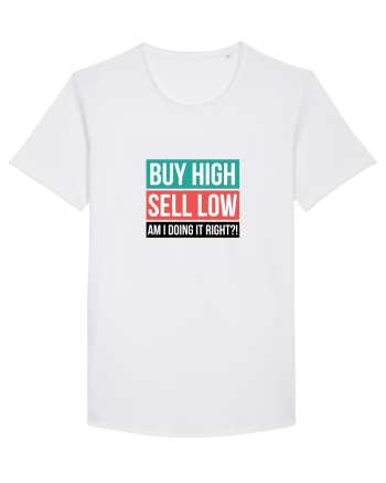 Buy High Sell Low (textbox) White