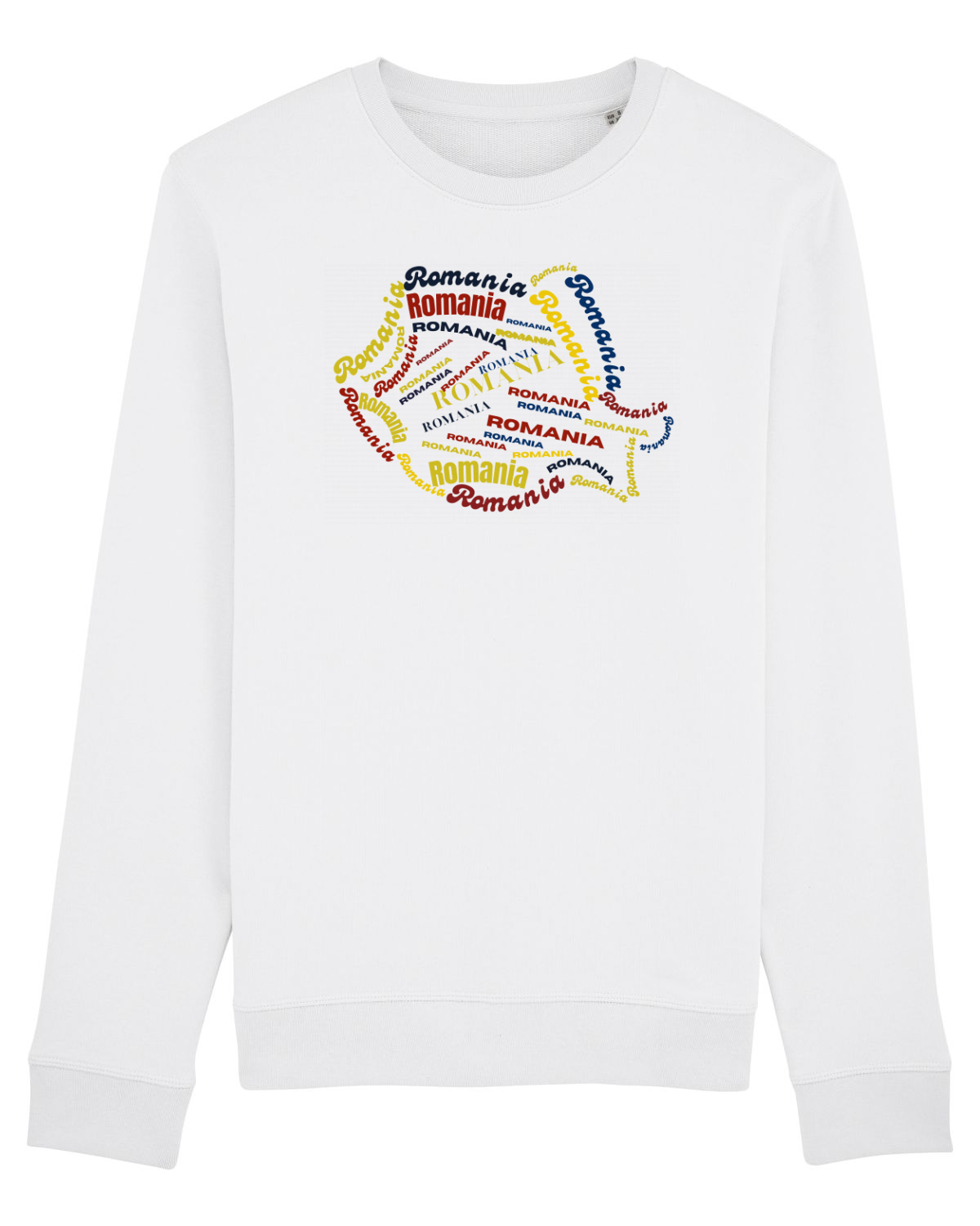 Bluză mânecă lungă Unisex Rise White