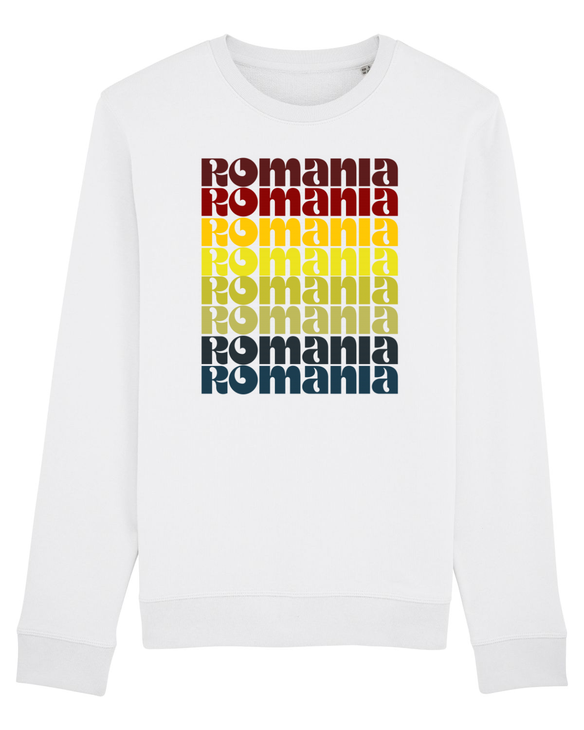 Bluză mânecă lungă Unisex Rise White