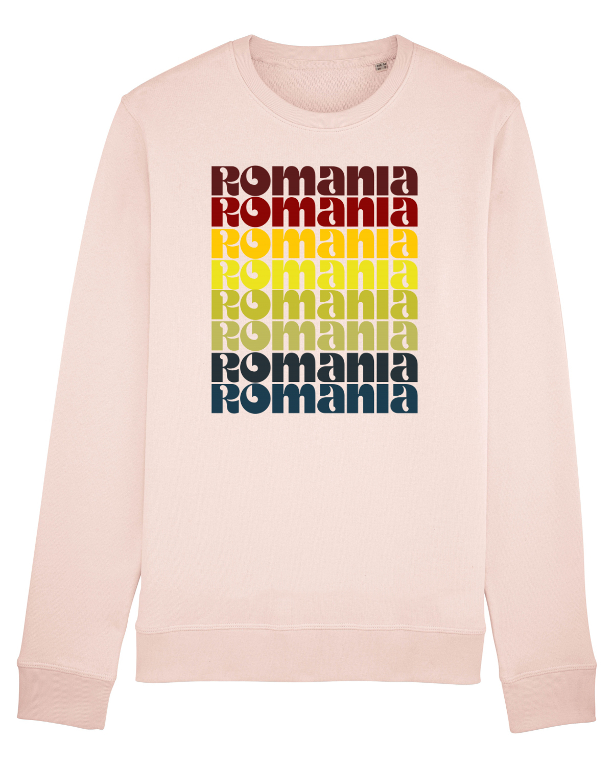 Bluză mânecă lungă Unisex Rise Candy Pink