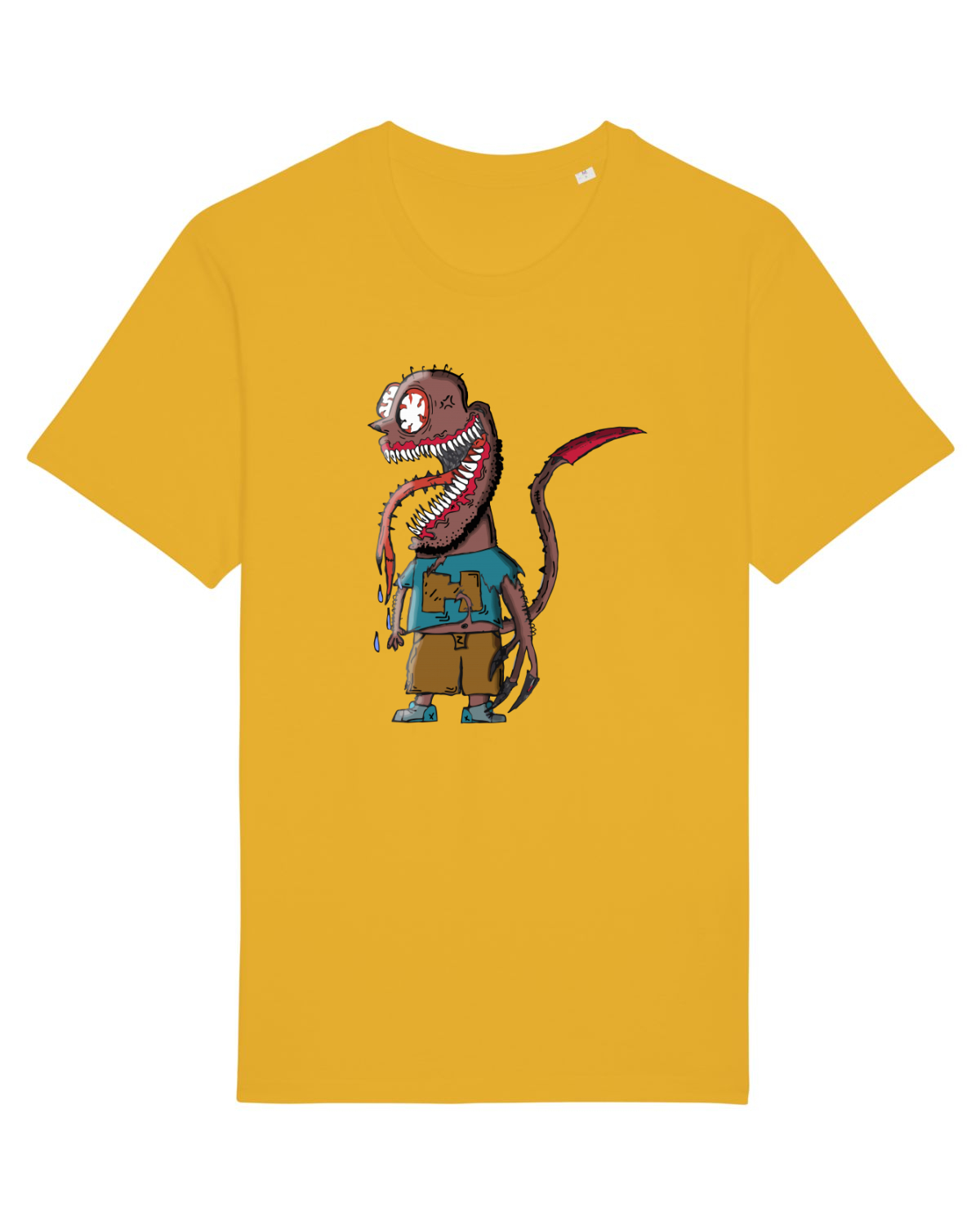 Tricou mânecă scurtă Unisex Rocker Spectra Yellow