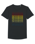 Patriot Romania  Tricou mânecă scurtă guler larg Bărbat Skater