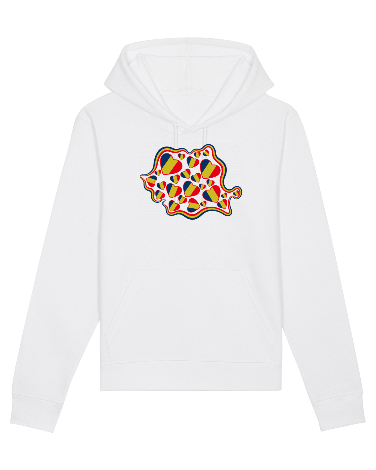 Hanorac Unisex Drummer White
