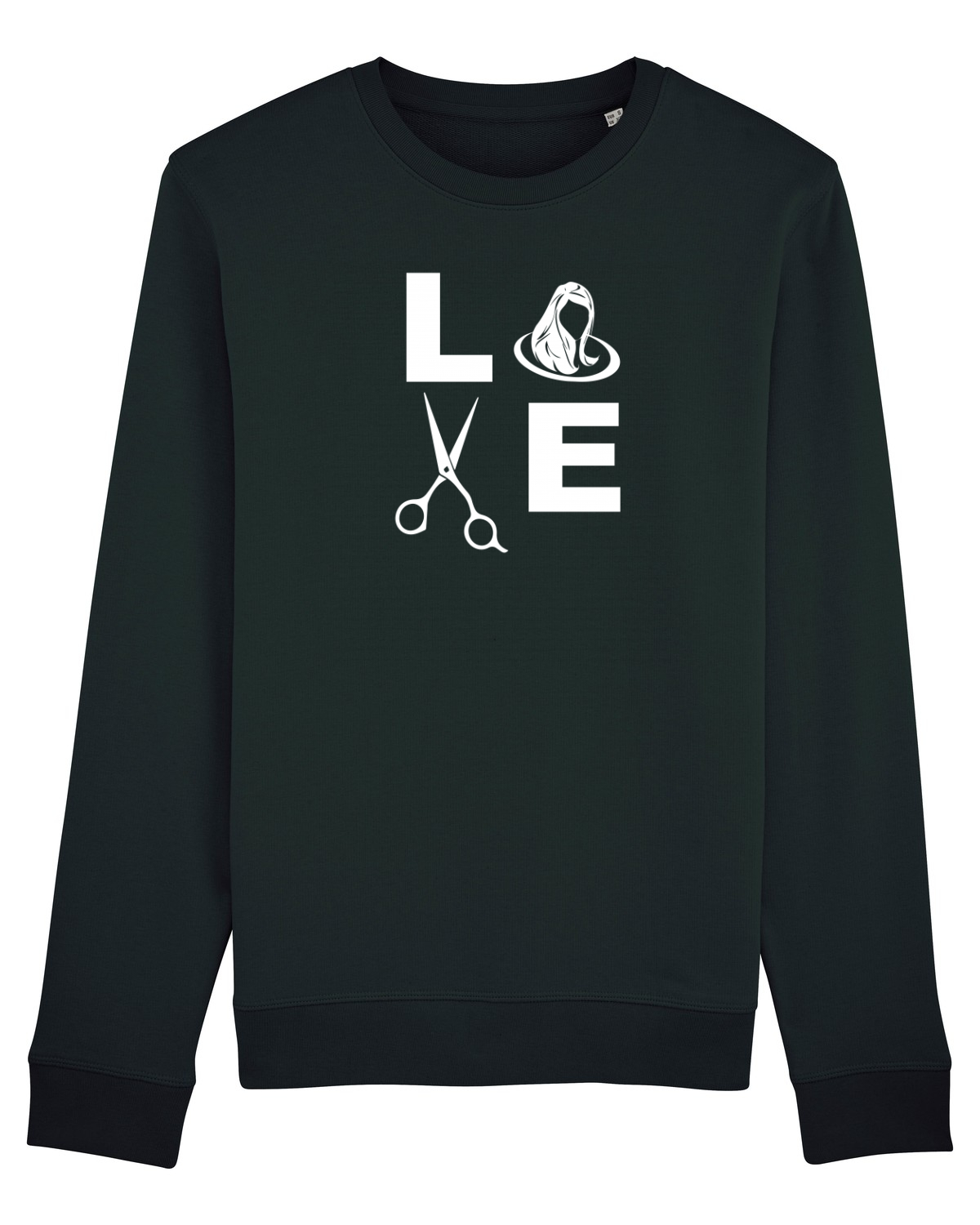 Bluză mânecă lungă Unisex Rise Black