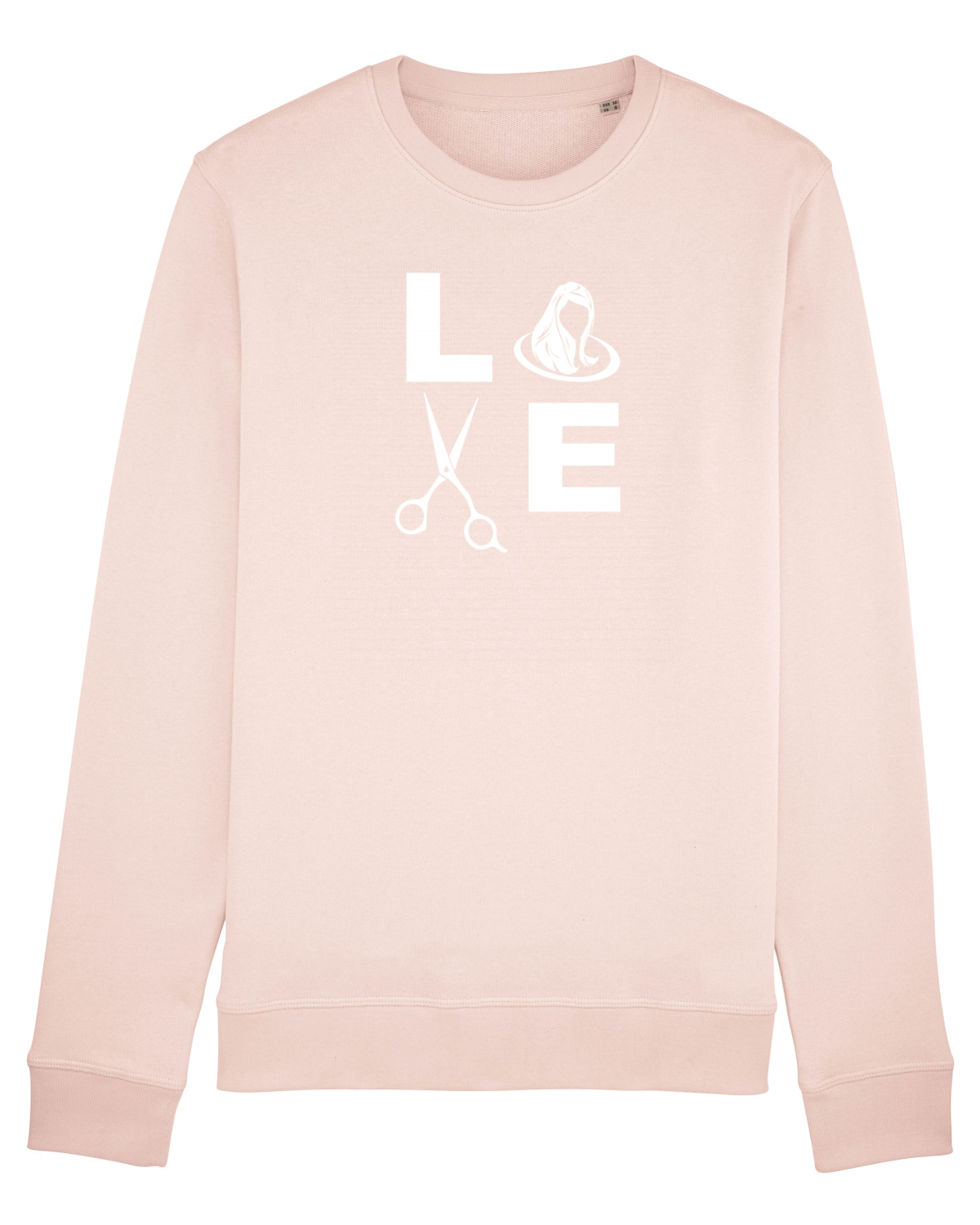 Bluză mânecă lungă Unisex Rise Candy Pink
