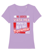 Nu judeca Tricou mânecă scurtă guler larg fitted Damă Expresser