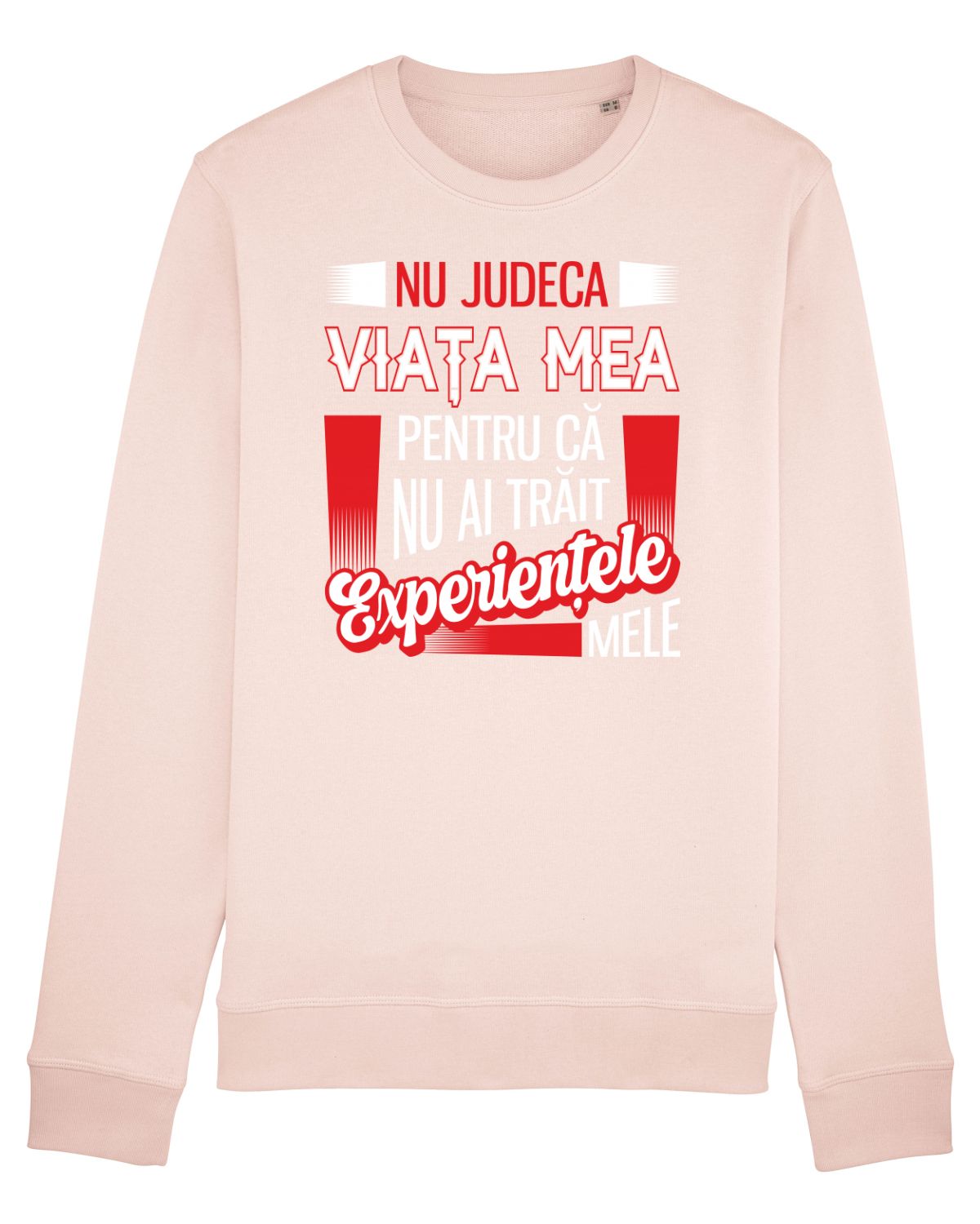 Bluză mânecă lungă Unisex Rise Candy Pink