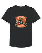 Skateboard Society Tricou mânecă scurtă guler larg Bărbat Skater