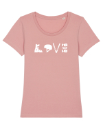 Ski Tricou mânecă scurtă guler larg fitted Damă Expresser
