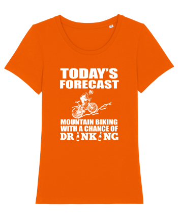MOUNTAIN BIKING Bright Orange